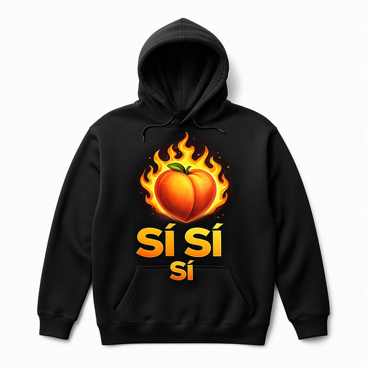 SUDADERA SISISI UNISEX - NEGRO